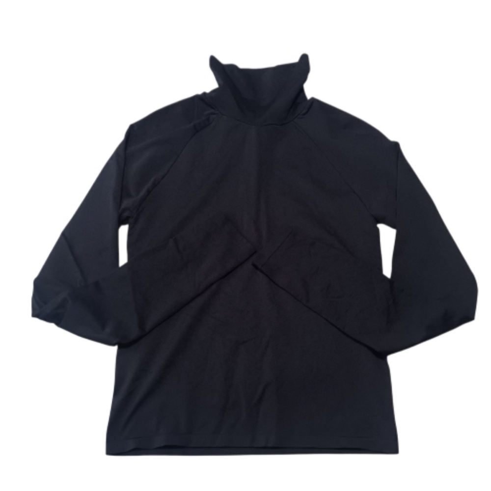 Fabletics Black Turtleneck Long Sleeve Top